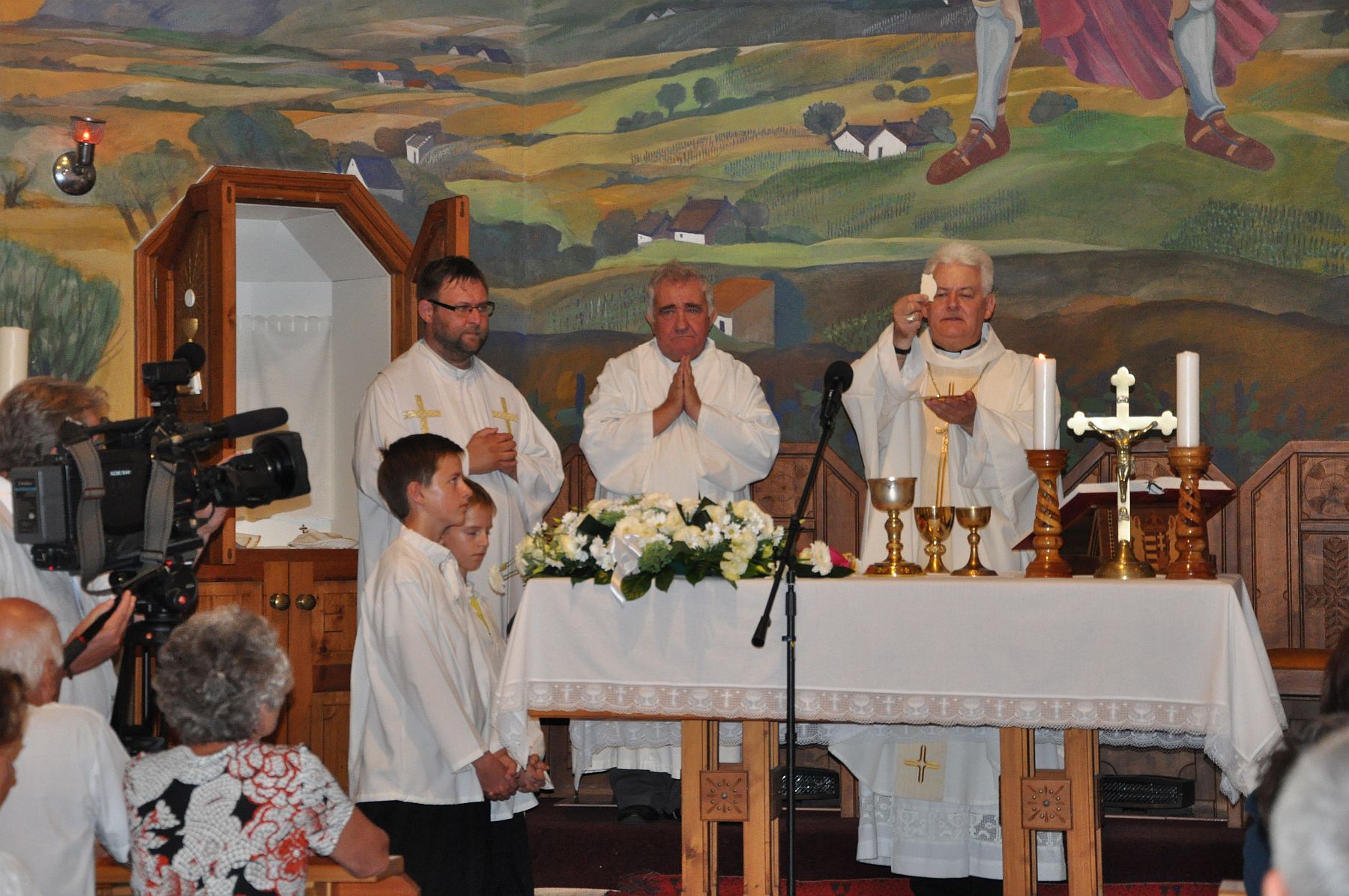 Püspöki szentmise Szent Donát ünnepén